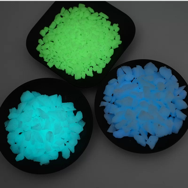 인공 착색된 발광석 포장 바닥