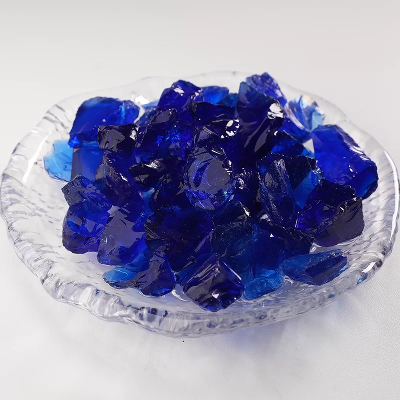 Terrazzo를 위한 다채로운 유리 모래