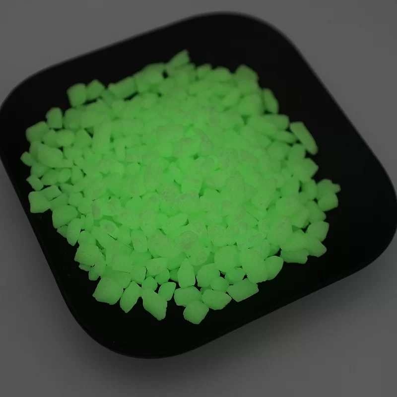 인공 착색된 발광석 포장 바닥