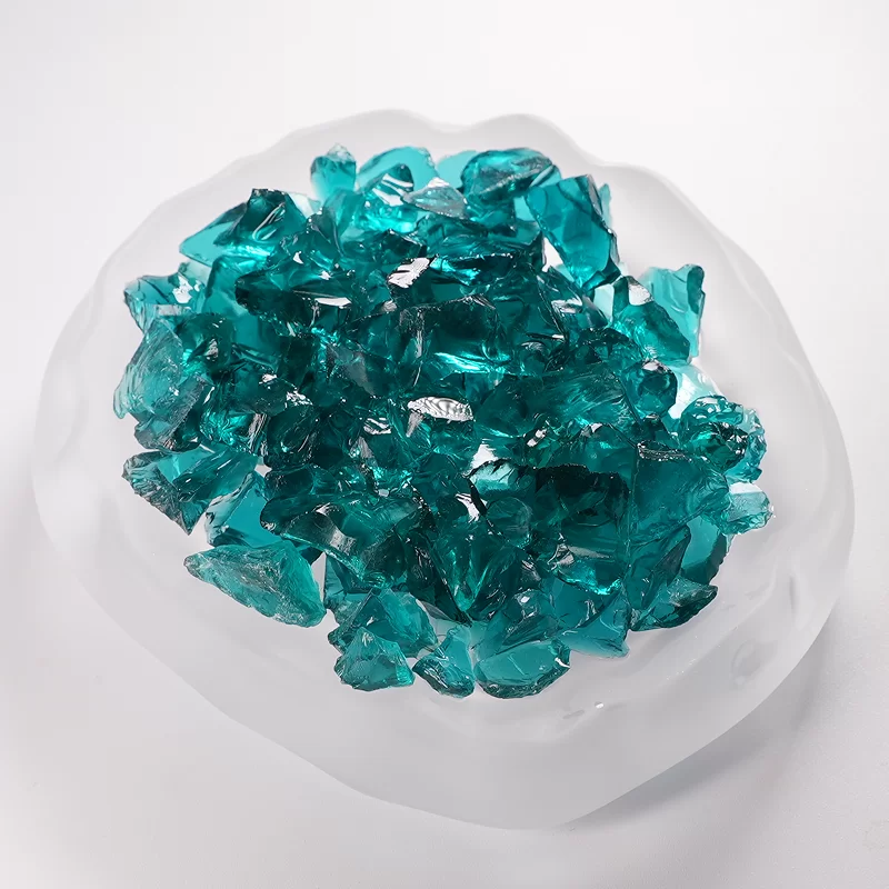 Terrazzo를 위한 다채로운 유리 모래