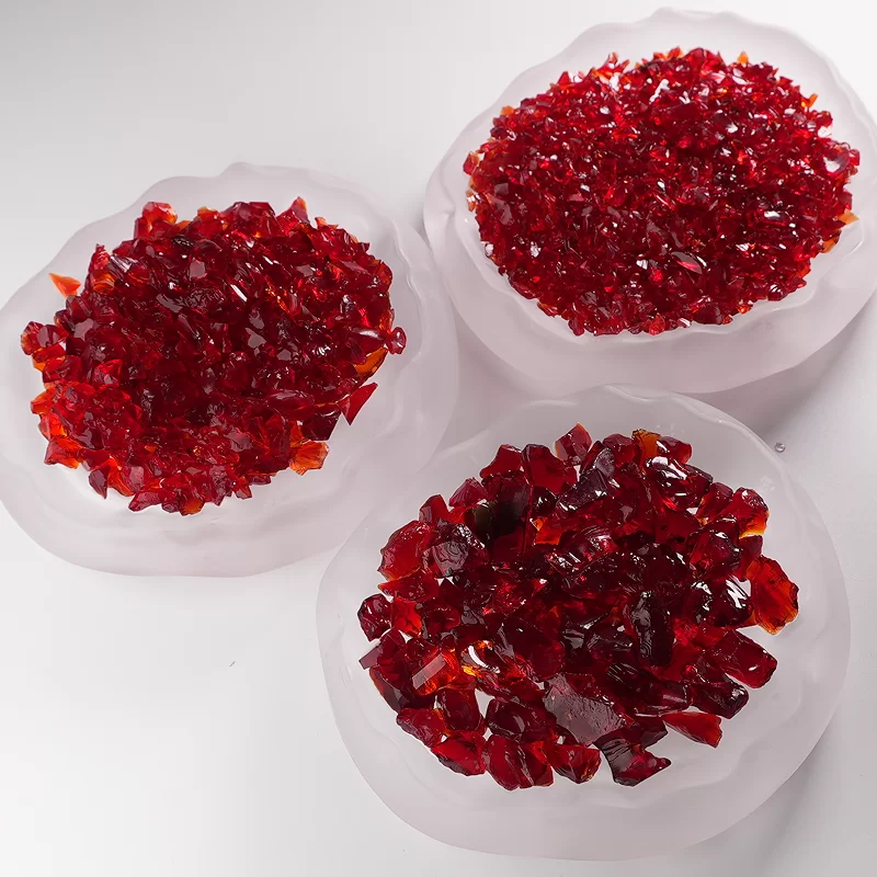 Terrazzo를 위한 다채로운 유리 모래